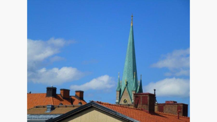 Utsikt mot Domkyrkan