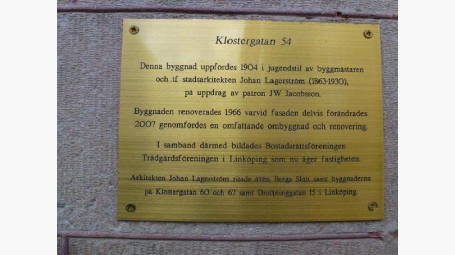 Skylt Patricierhusets historia
